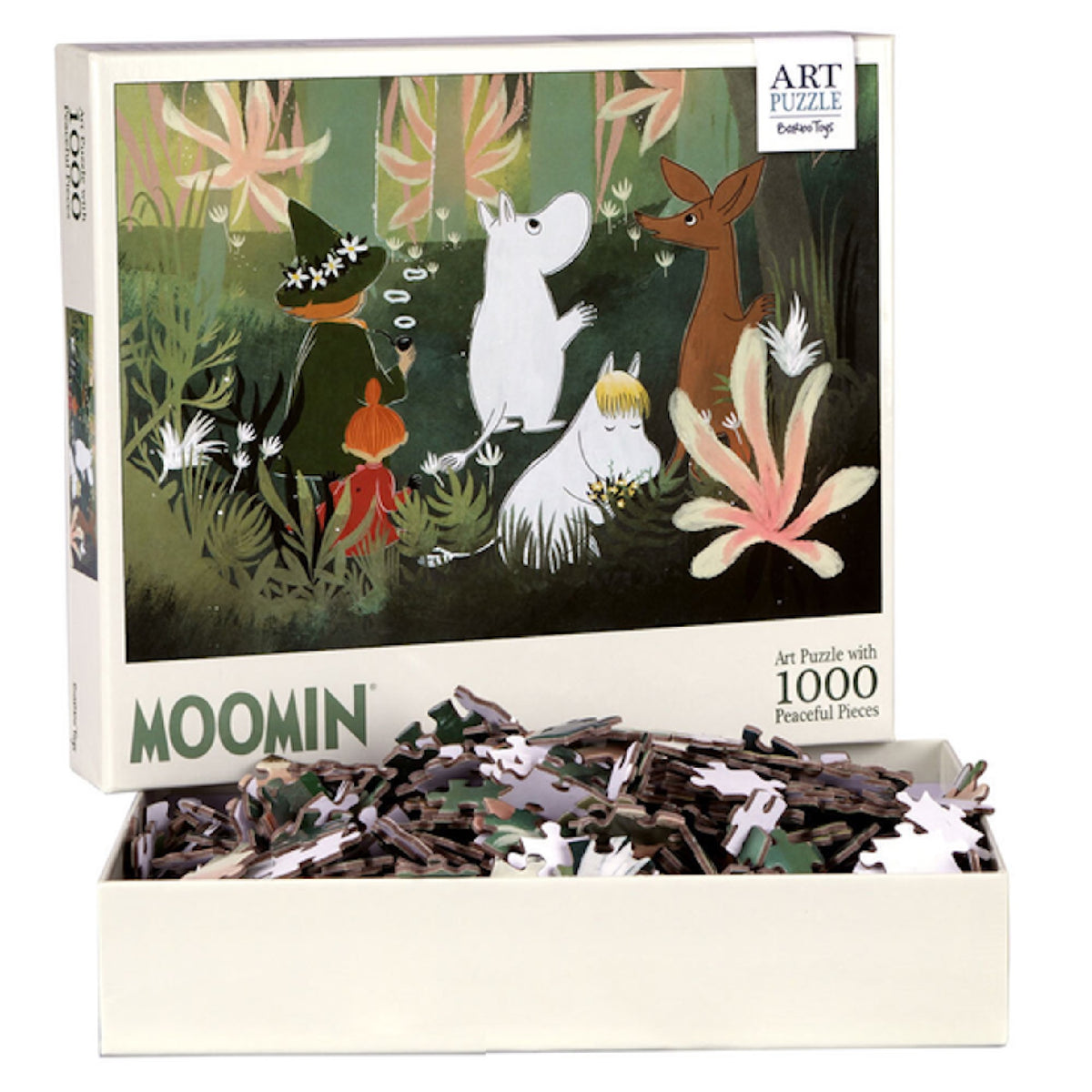 Moomin 1000 Pieces Art Puzzle Enchanted Forest