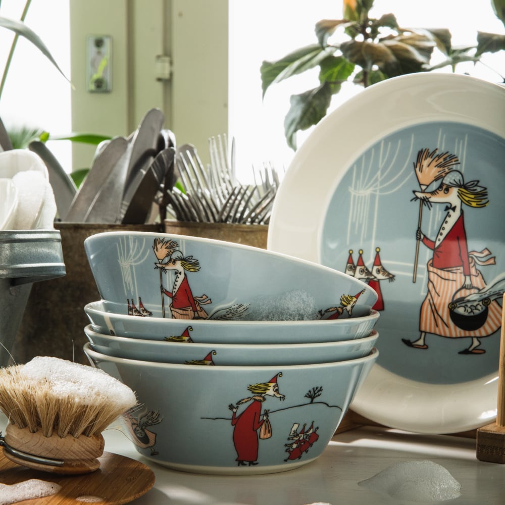 Moomin Plate Fillyjonk