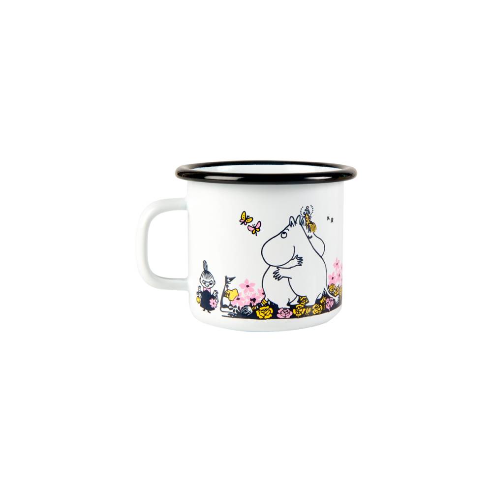 Moomin Enamel Mug Hug 8.5 oz