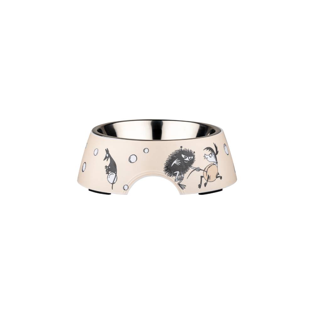 Moomin For Pets Food Bowl Beige M