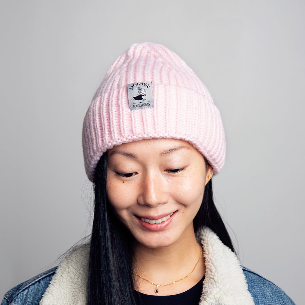 Little My Pink Thick Winter Beanie - Nordicbuddies | Moomin Shop United States