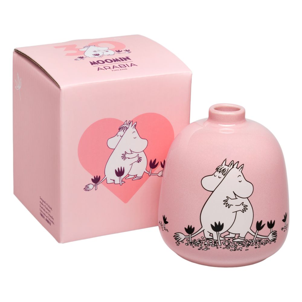 Moomin Love 30th Anniversary Vase 8cm - The Official Moomin Shop