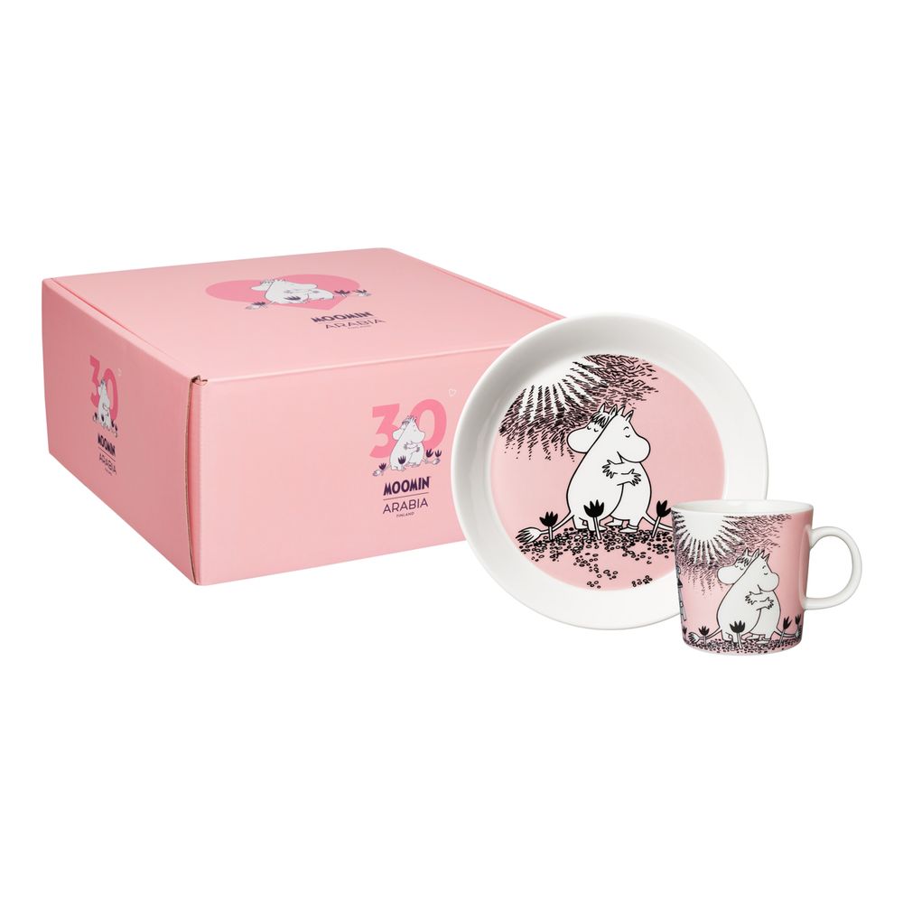 Moomin Love 30th Anniversary Mug & Plate Set - The Official Moomin Shop