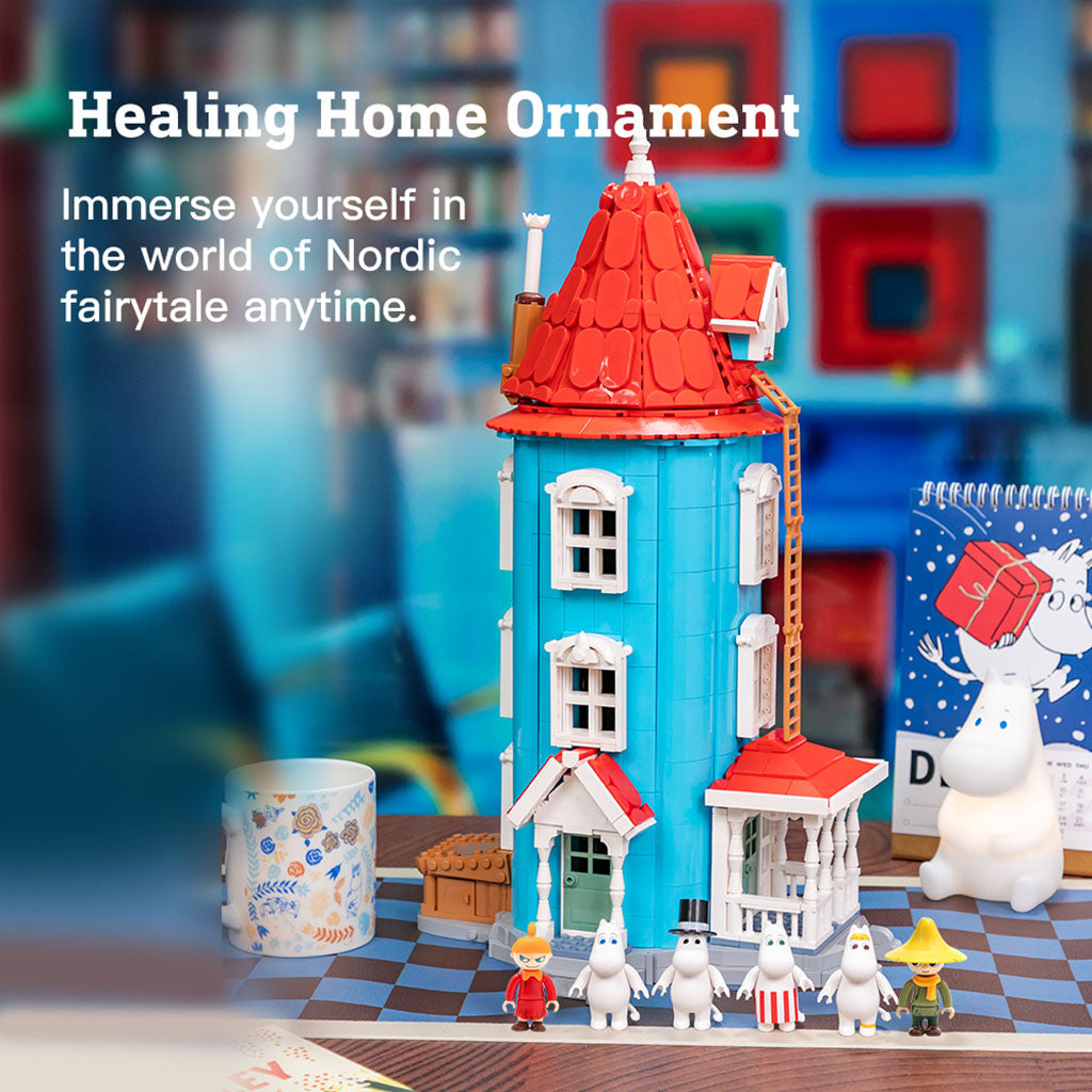 Moomin House Building Block Model