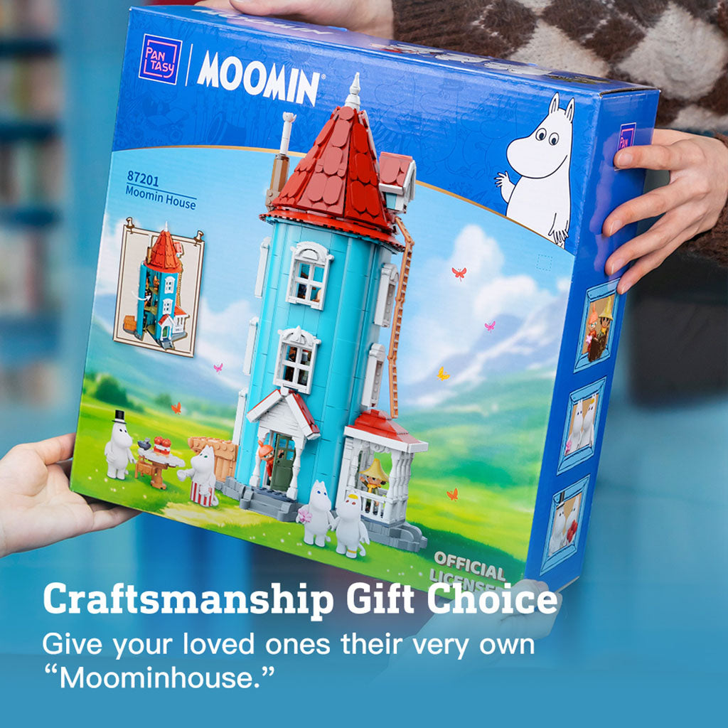 Moomin House Building Block Model
