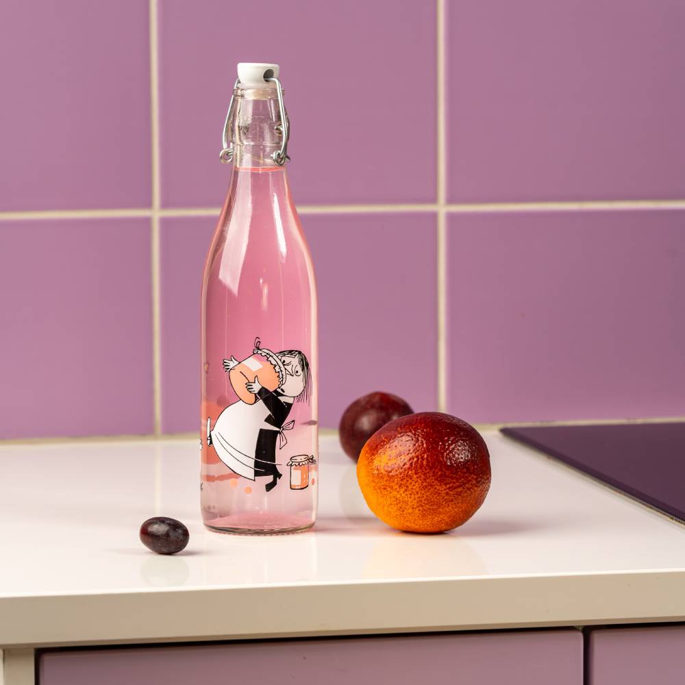 Moomin Glass Bottle Marmalade 17.6 oz - Muurla | Moomin Shop US