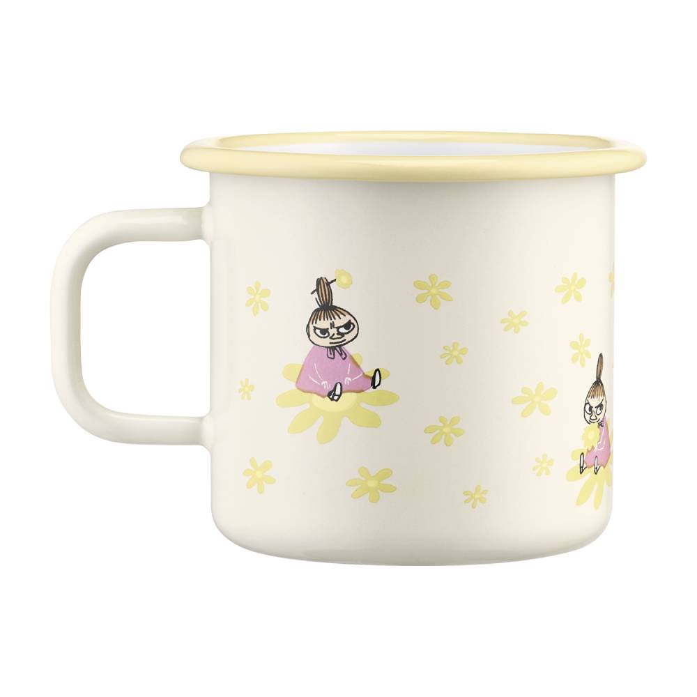 Moomin Flowers Mug White 3,7dl - The Official Moomin Shop