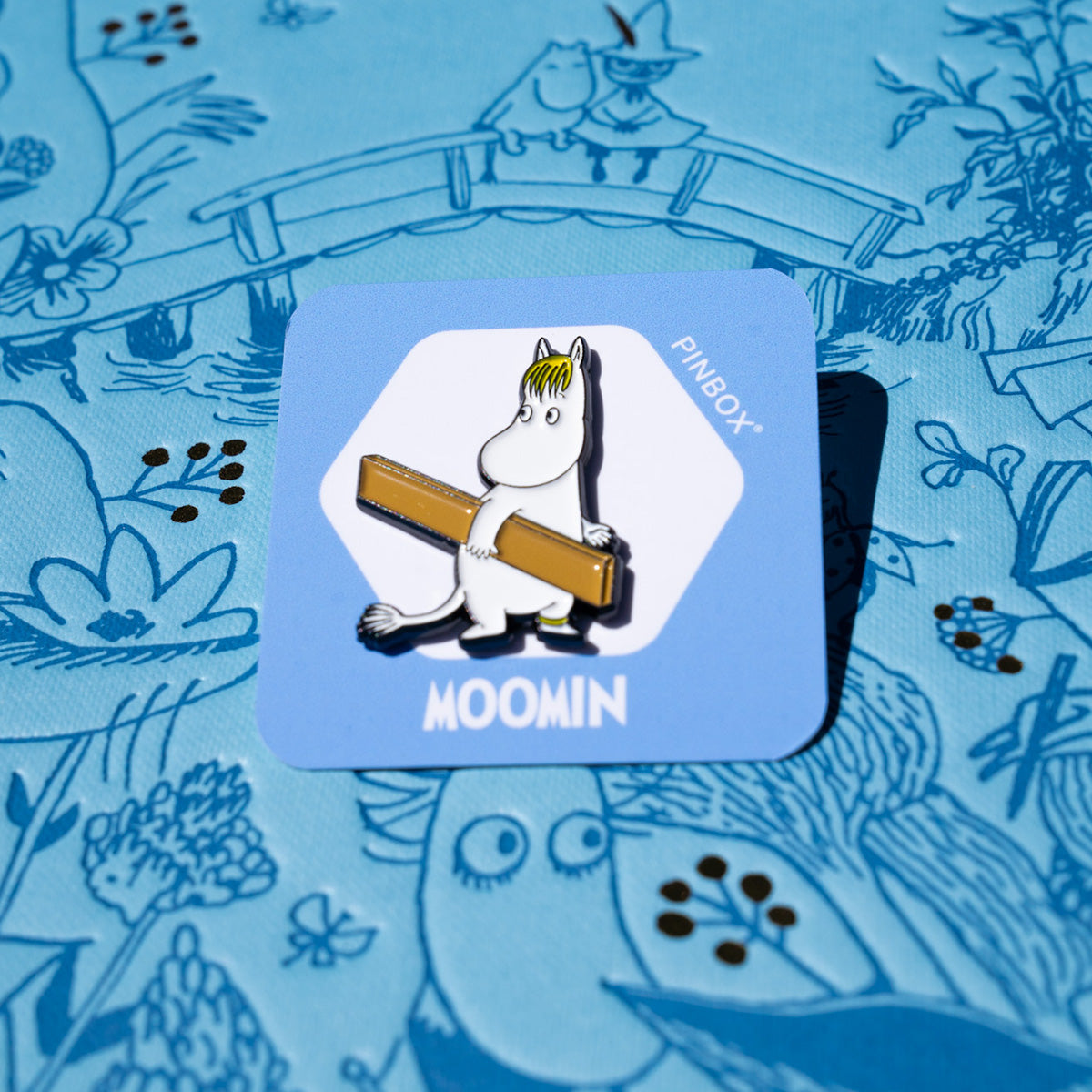 Moomin Pin Snorkmaiden Wood - Pinbox | Moomin Shop United States
