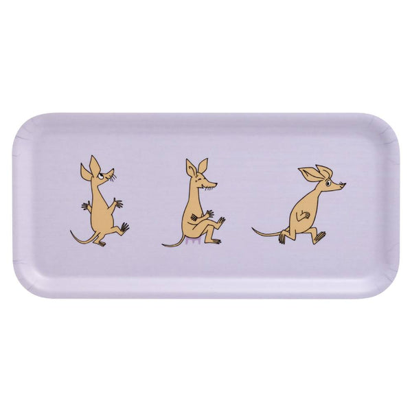 Sniff Retro Tray 27x13cm Lilac - The Official Moomin Shop United