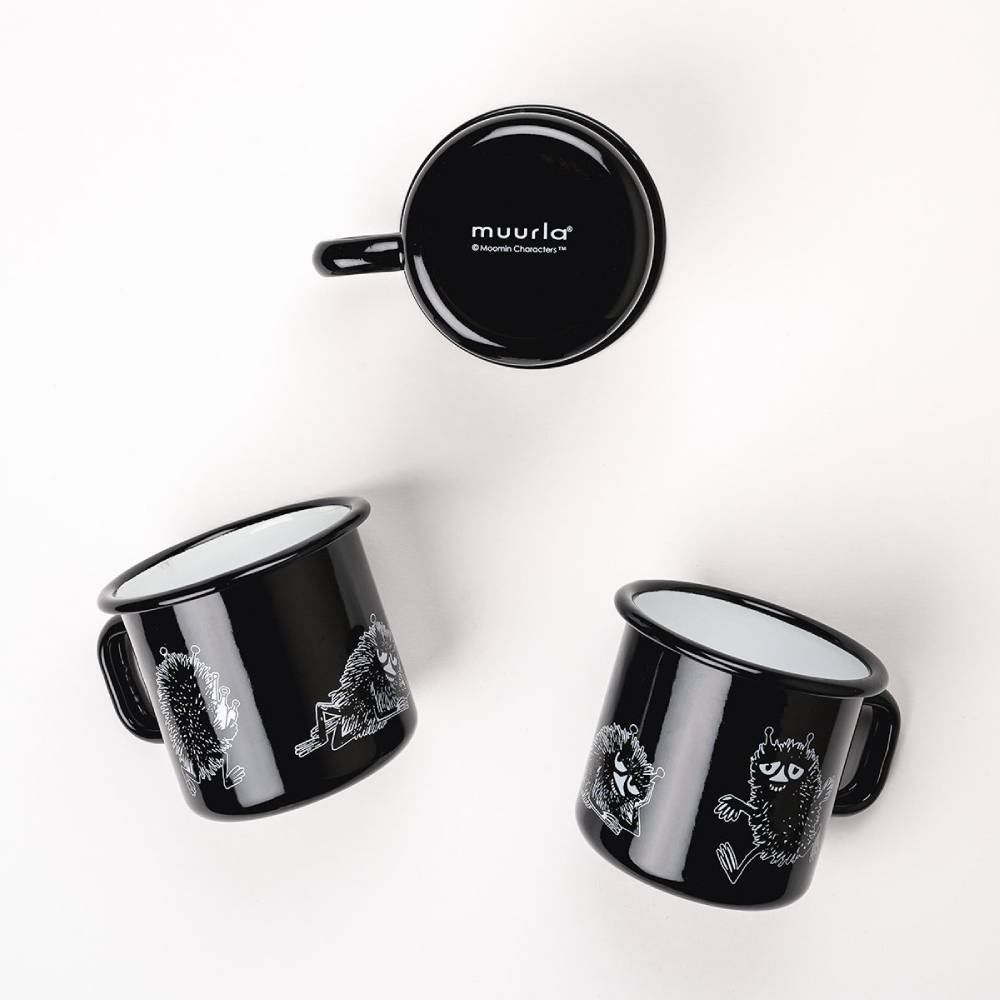 Moomin Enamel Mug Stinky 12.5 oz