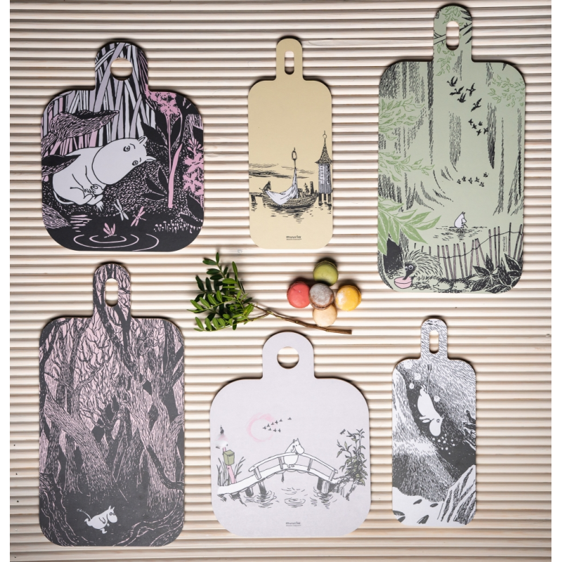 Moomin Adventures On The Water Cutting Board