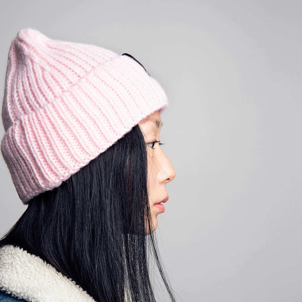 Little My Pink Thick Winter Beanie