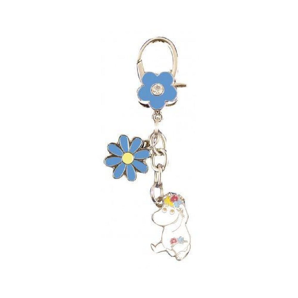 Moomin Keyring Snorkmaiden Flowers
