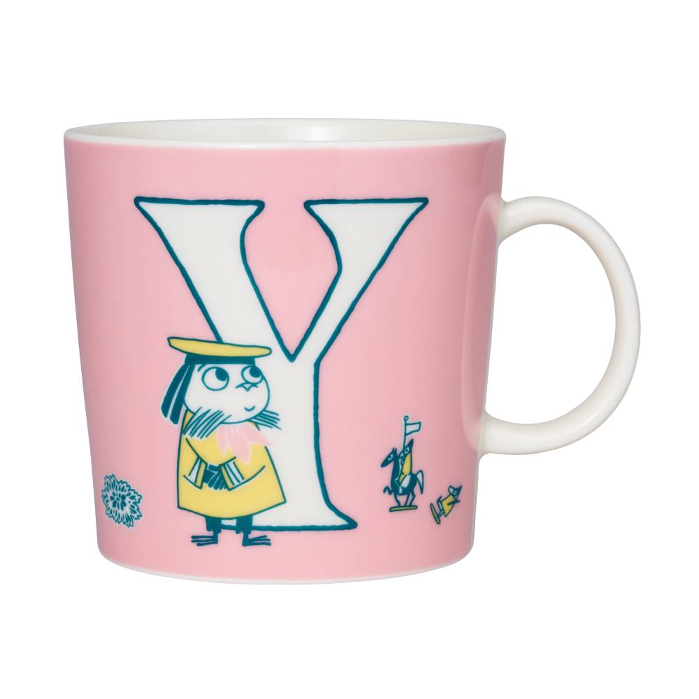 Moomin ABC Mug Y 13.5 oz | Moomin Shop United States