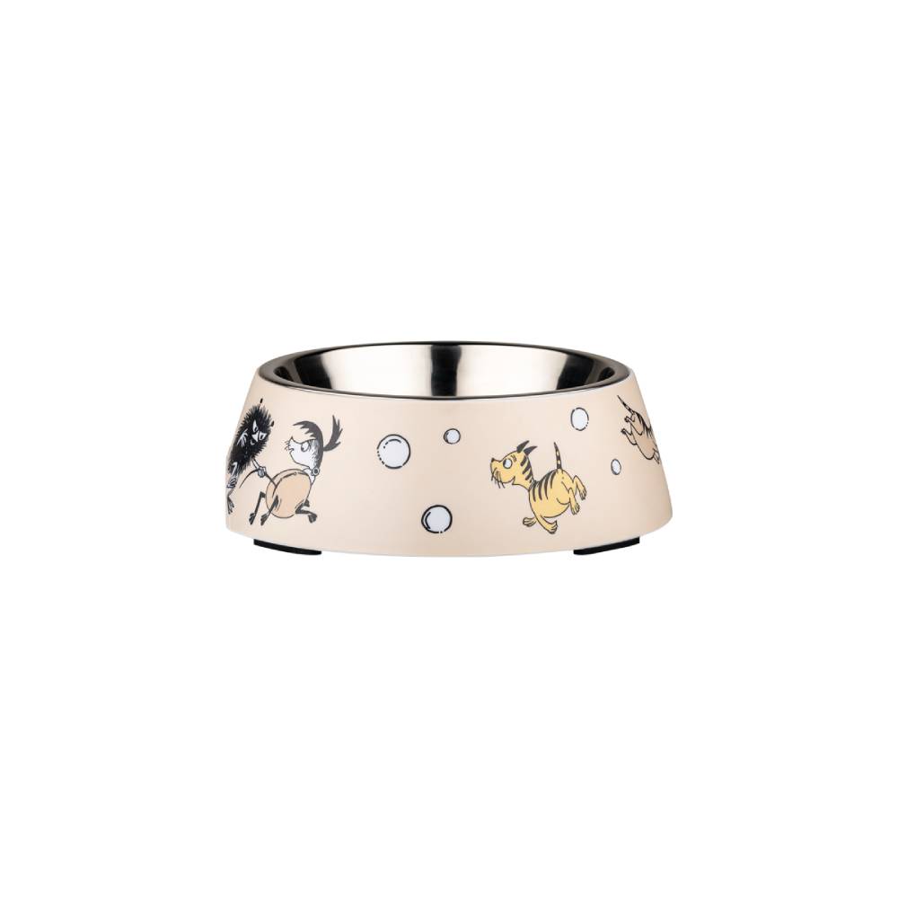 Moomin For Pets Food Bowl Beige M