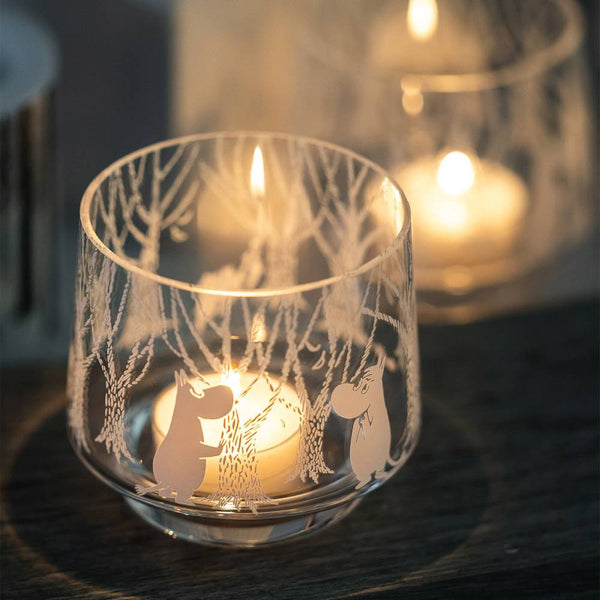 Moomin In The Woods Candle Holder 8cm Muurla Moomin Shop US The Official Moomin Shop United States