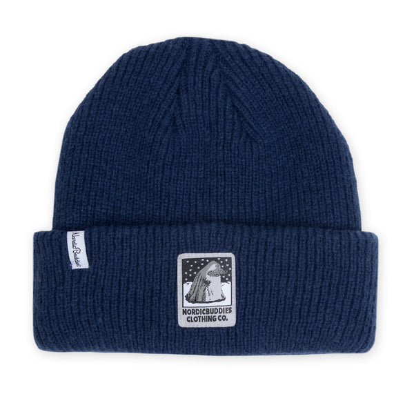 The Groke Beanie Adults Dark Blue - Nordicbuddies | Moomin Shop