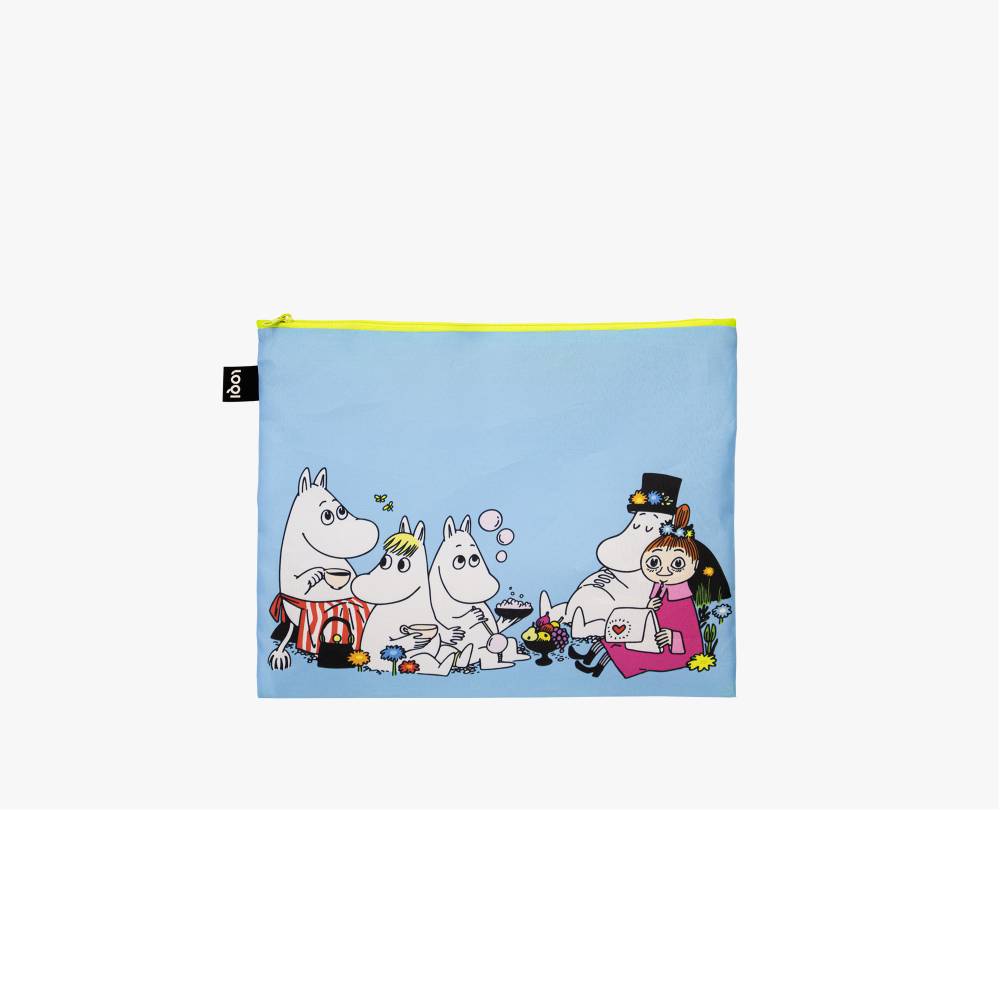 Moomin Together Zip Pocket Bag 3-set