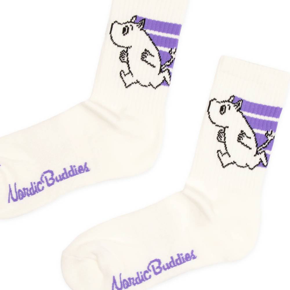 Moomintroll Sports Socks Lilac 6-11.5