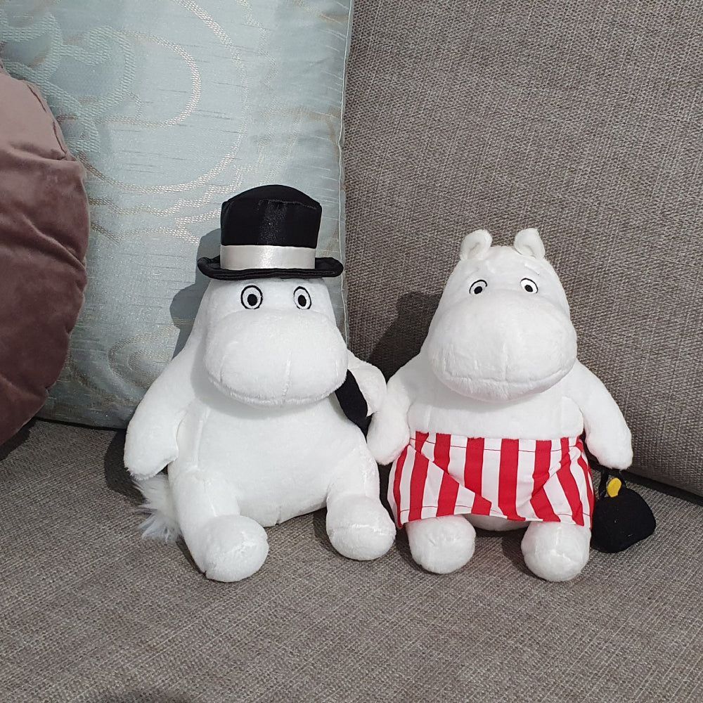 Moominpappa & Moominmamma Plush Toys 8 in | Moomin Shop United States
