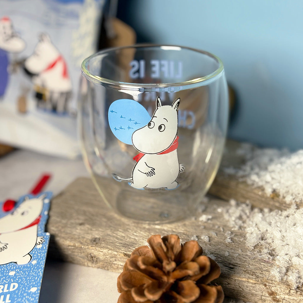 Moomin Winter Edition Thermal Glass Tumbler