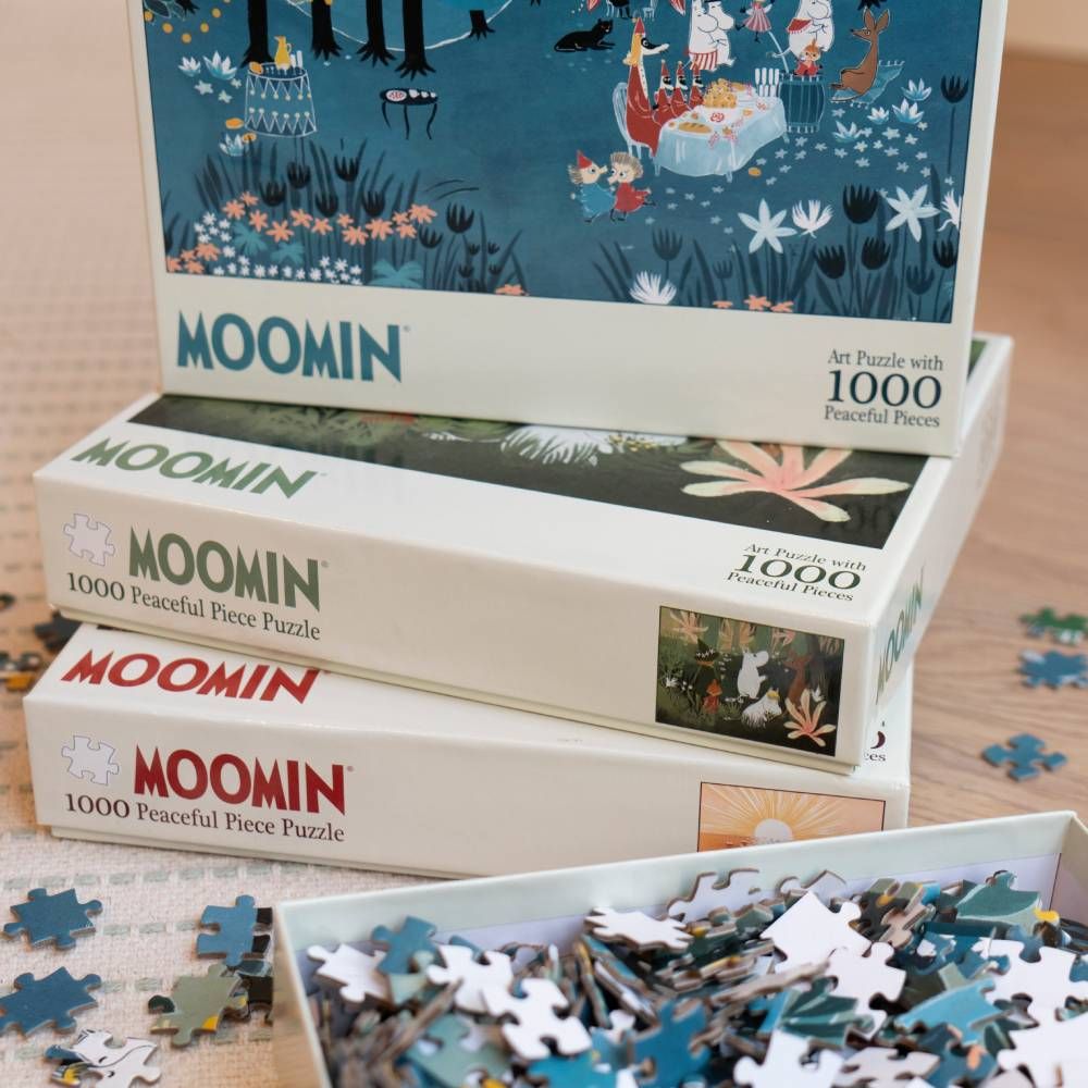 Moomin Art Puzzle 1000 Pieces Sunset