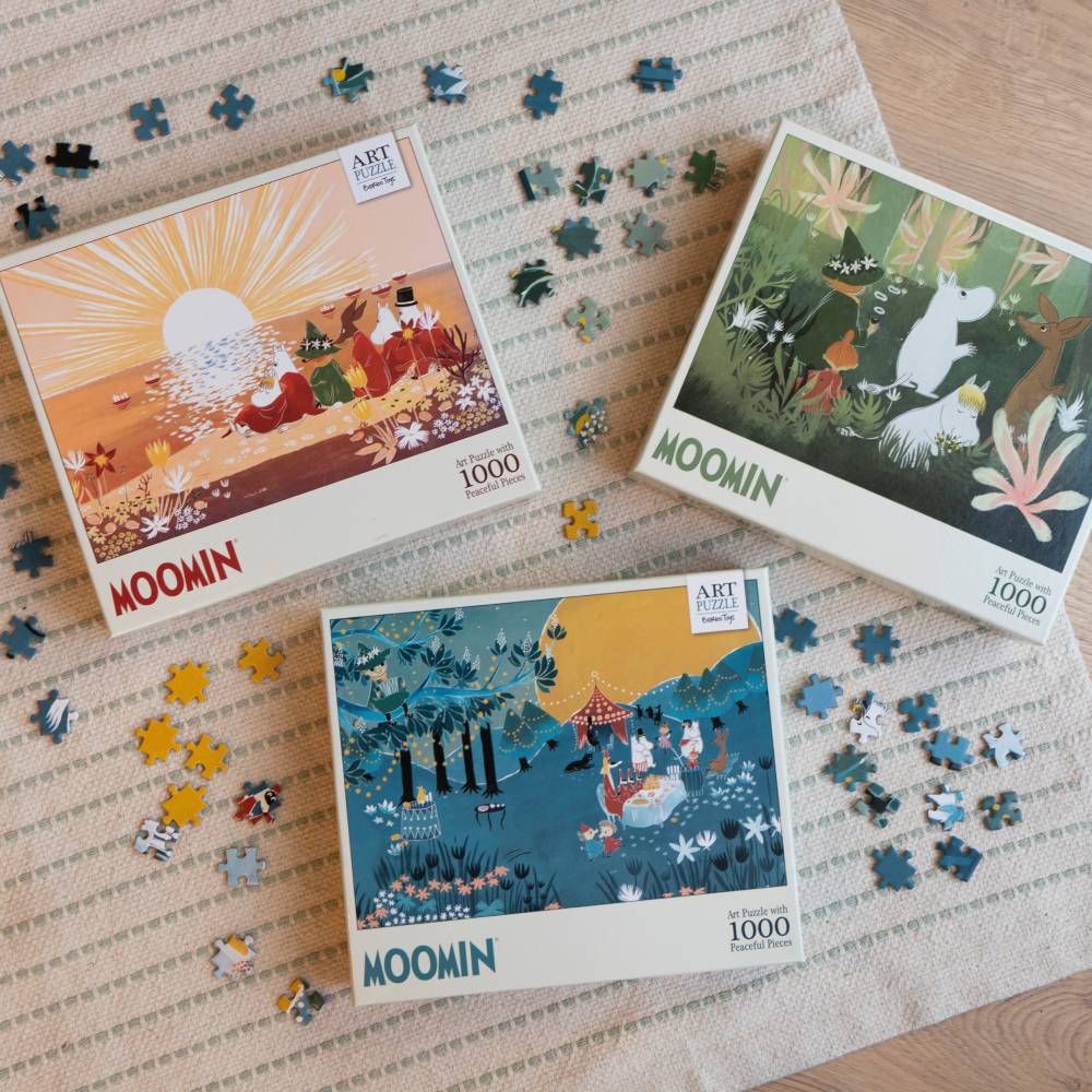 Moomin Art Puzzle 1000 Pieces Sunset