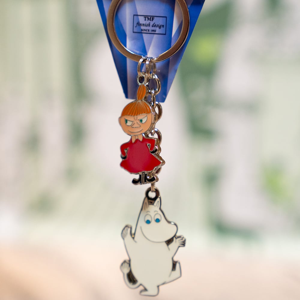 Moomintroll and Little My Keyring