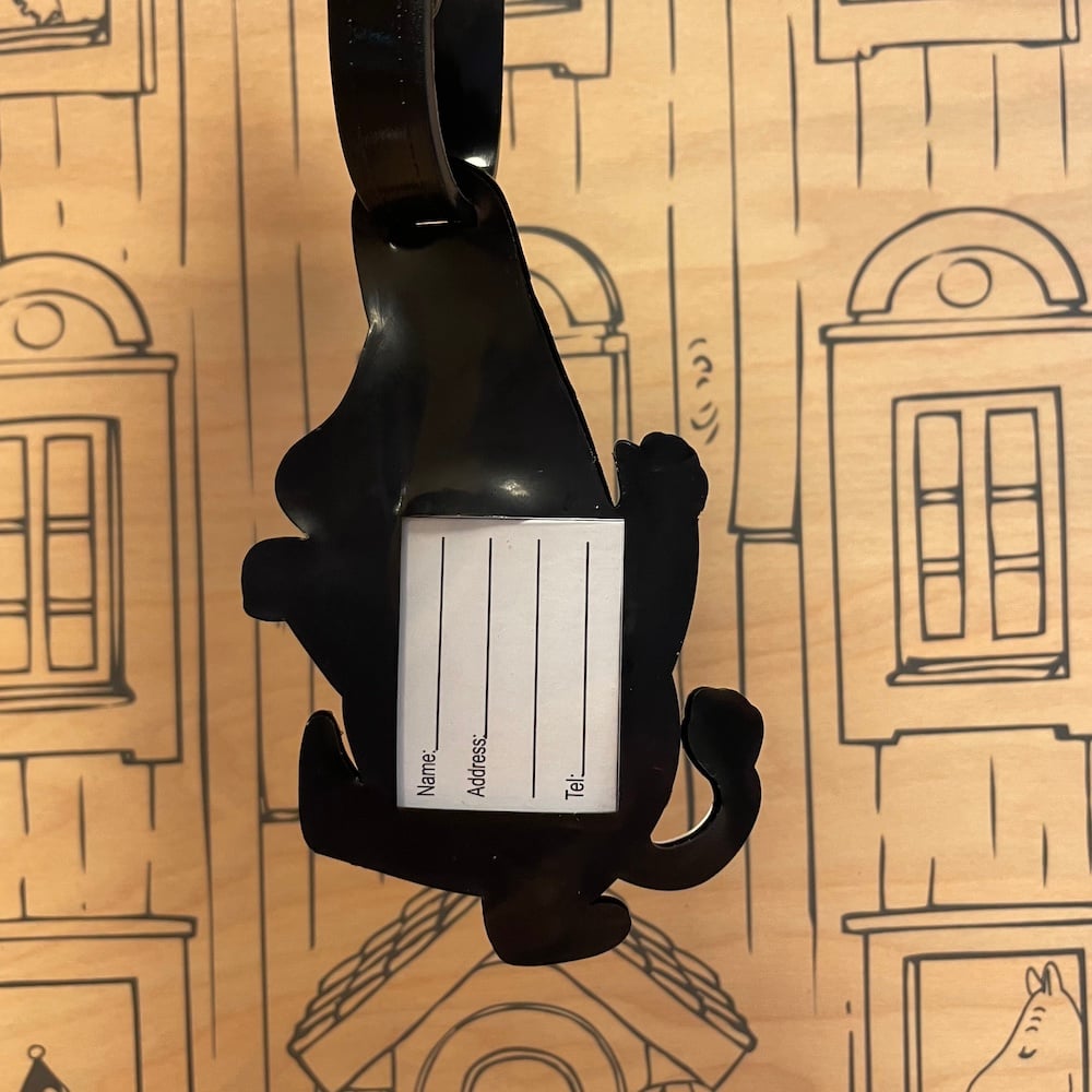 Moomintroll Luggage Tag