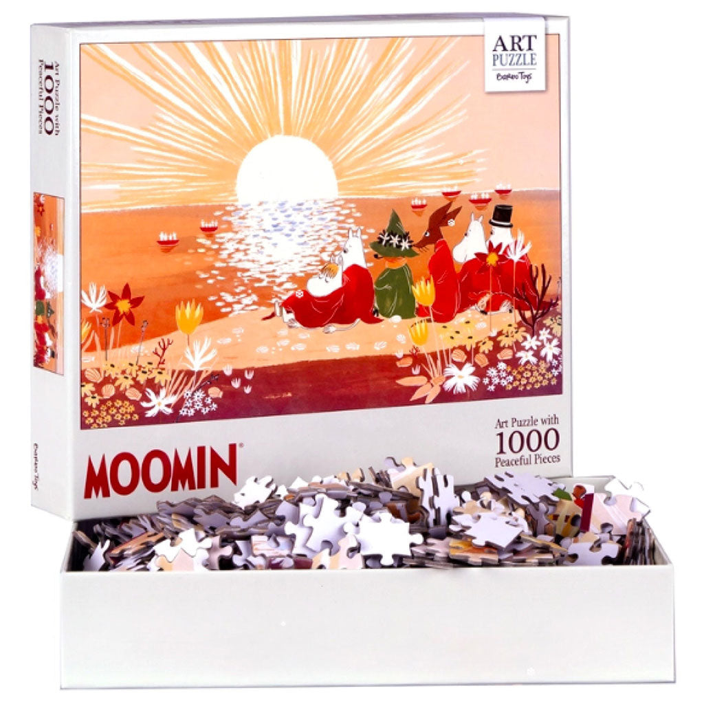 Moomin Art Puzzle 1000 Pieces Sunset