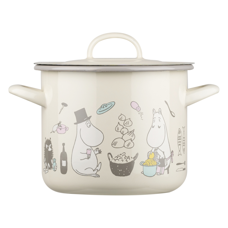 Moomin Bon Appétit Pot 4.4 PintsL - Muurla | Moomin Shop US