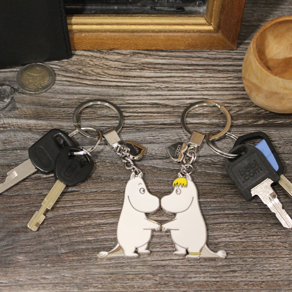 Moomintroll & Snorkmaiden Keyring