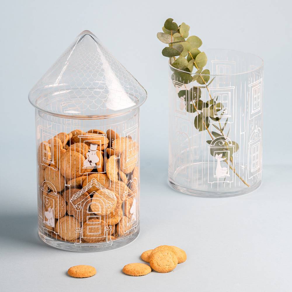 Moominhouse Glass Jar - Muurla | Moomin Shop United States