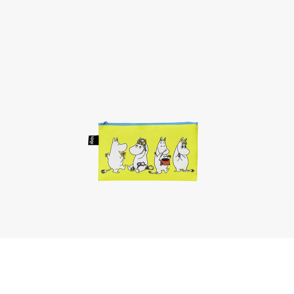 Moomin Together Zip Pocket Bag 3-set