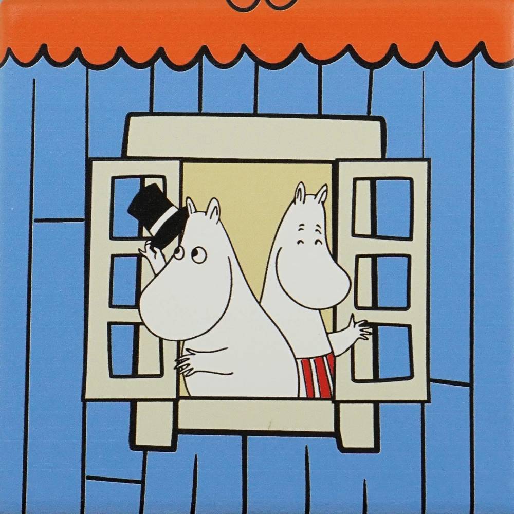 Moominhouse Coasters Set of 4