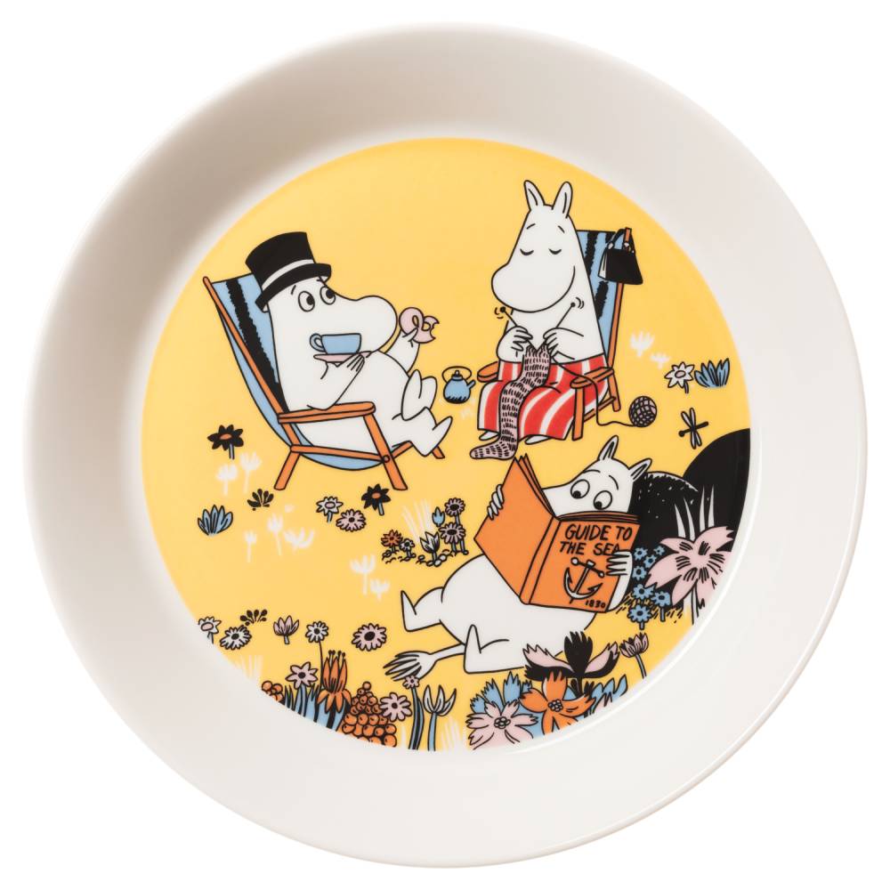 Moomin Family Time Plate - Moomin Arabia | Moomin Shop United States