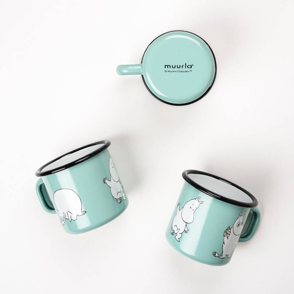 Moomin Enamel Mug Moomintroll 12.5 oz