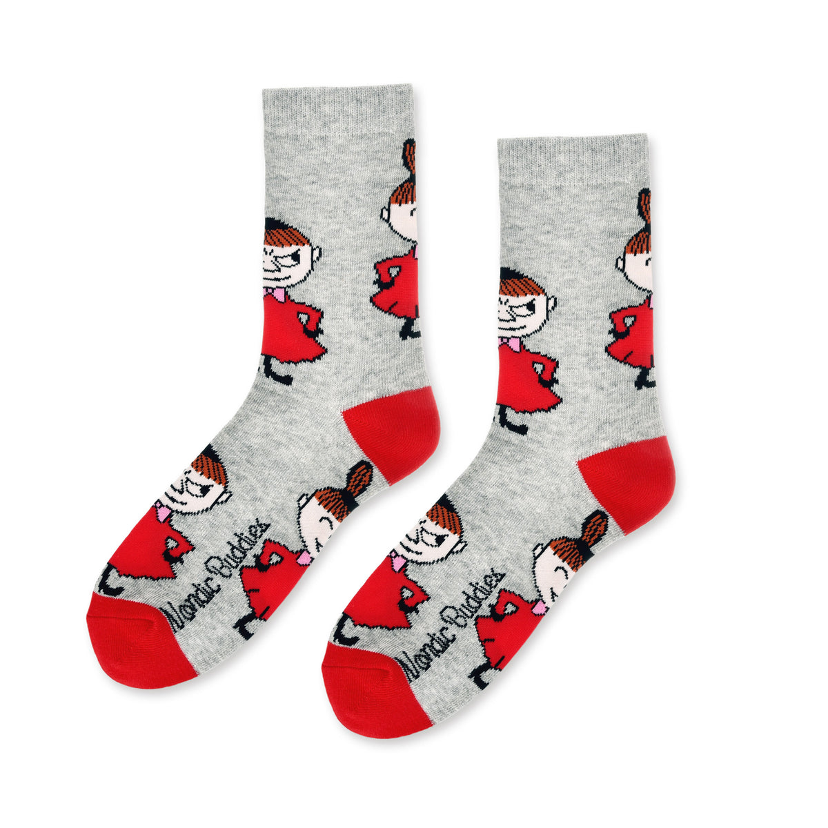 Moomin Little My Socks Grey 6-11.5
