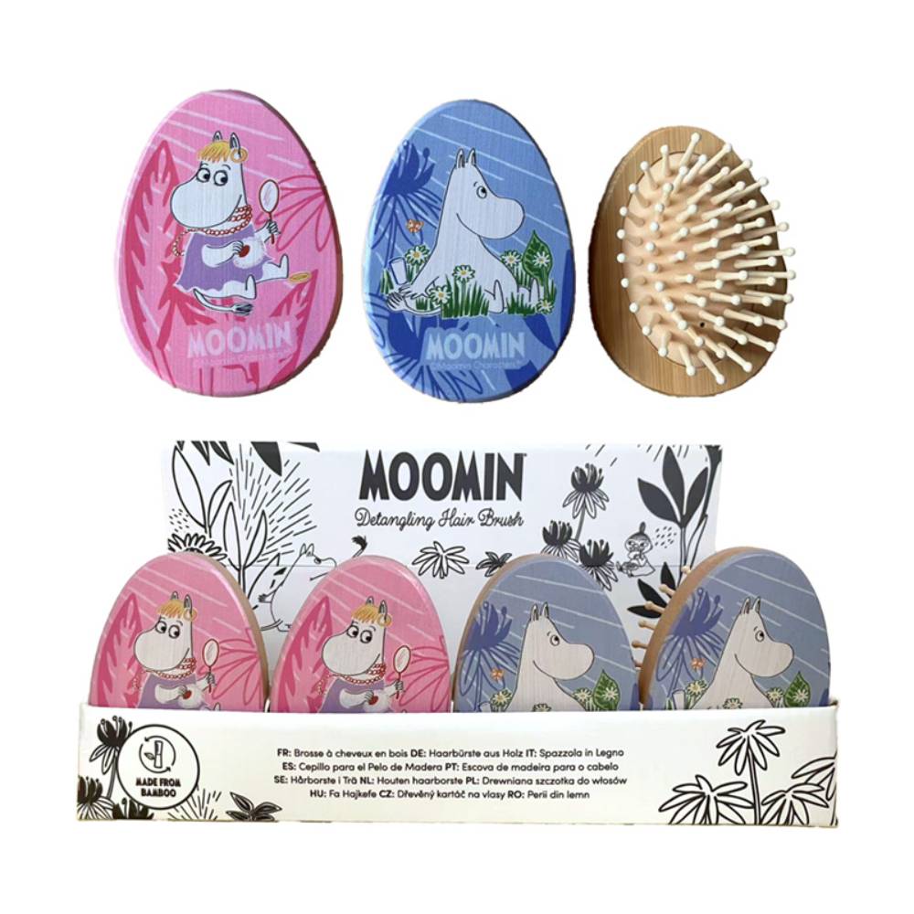 Moomin Tammi Bamboo Hair Brush | Moomin Shop United States