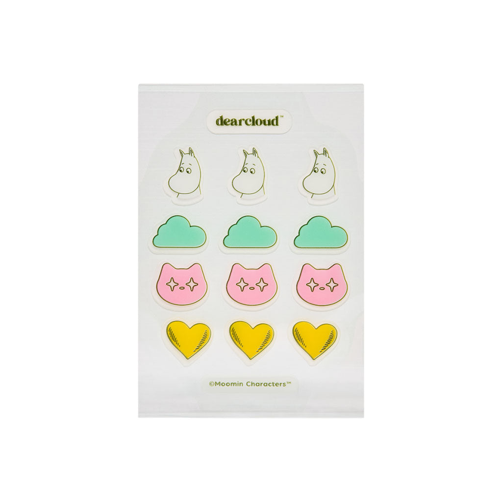 Moomin Hydrocolloid Blemish Patches - Farewell, Zits!