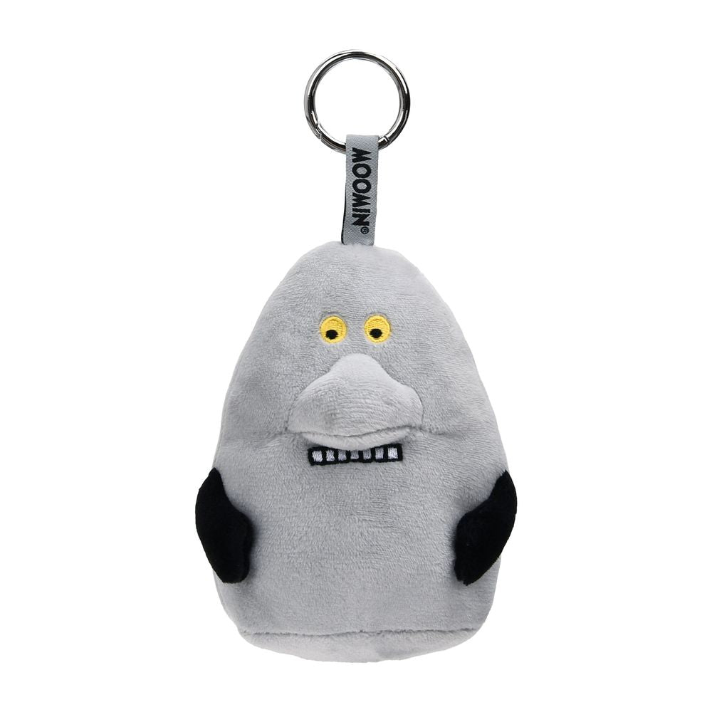 The Groke Plushie Key Ring Grey - The Official Moomin Shop