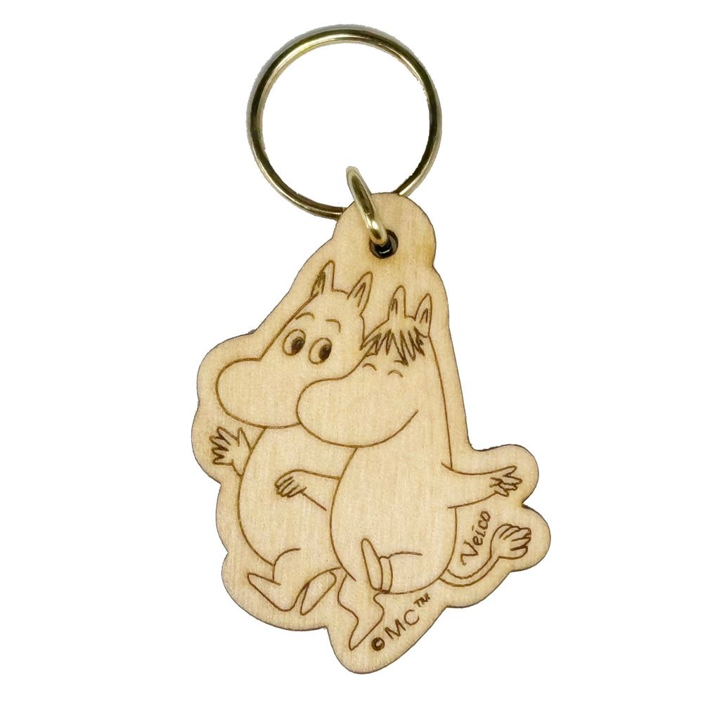 Snorkmaiden & Moomintroll Walking Keyring - The Official Moomin Shop