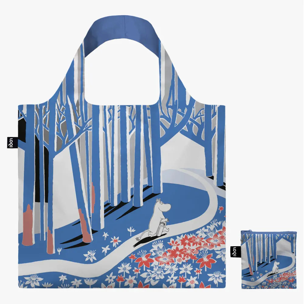Moomin Forest Recycled Bag Blue | Moomin Shop United States