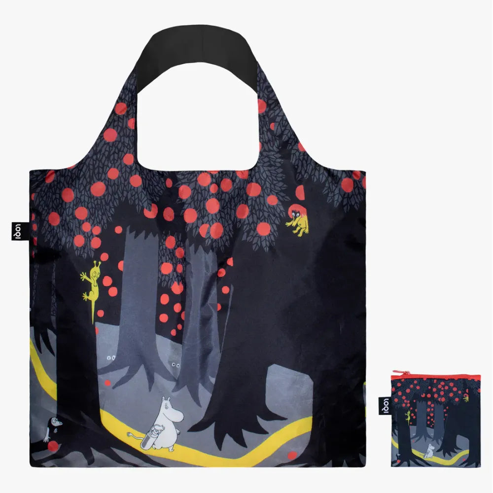 Moomin Forest Recycled Bag Black | Moomin Shop United States
