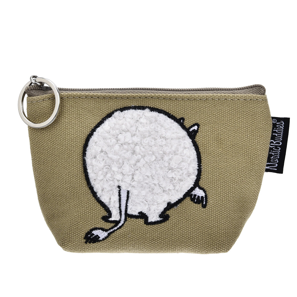 Moomintroll Butt Coin Purse Brown - The Official Moomin Shop