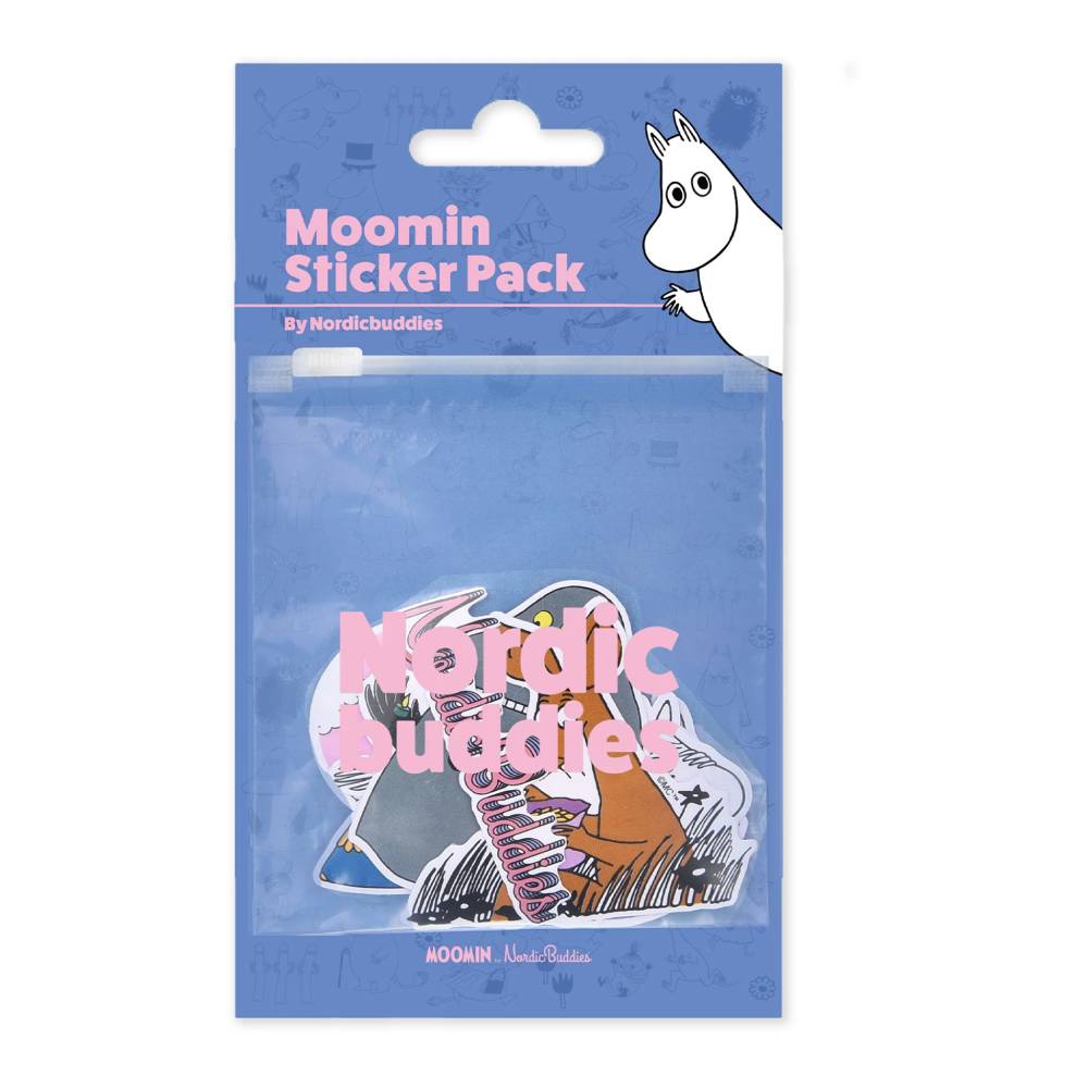 Moomin Stickers 6-set Blue