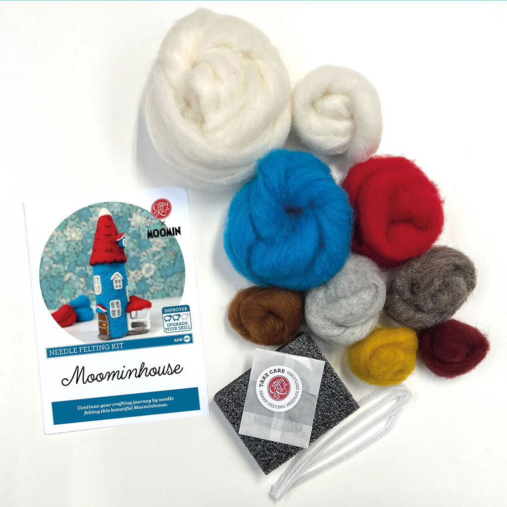 3D Needle Felting Kit Moominhouse