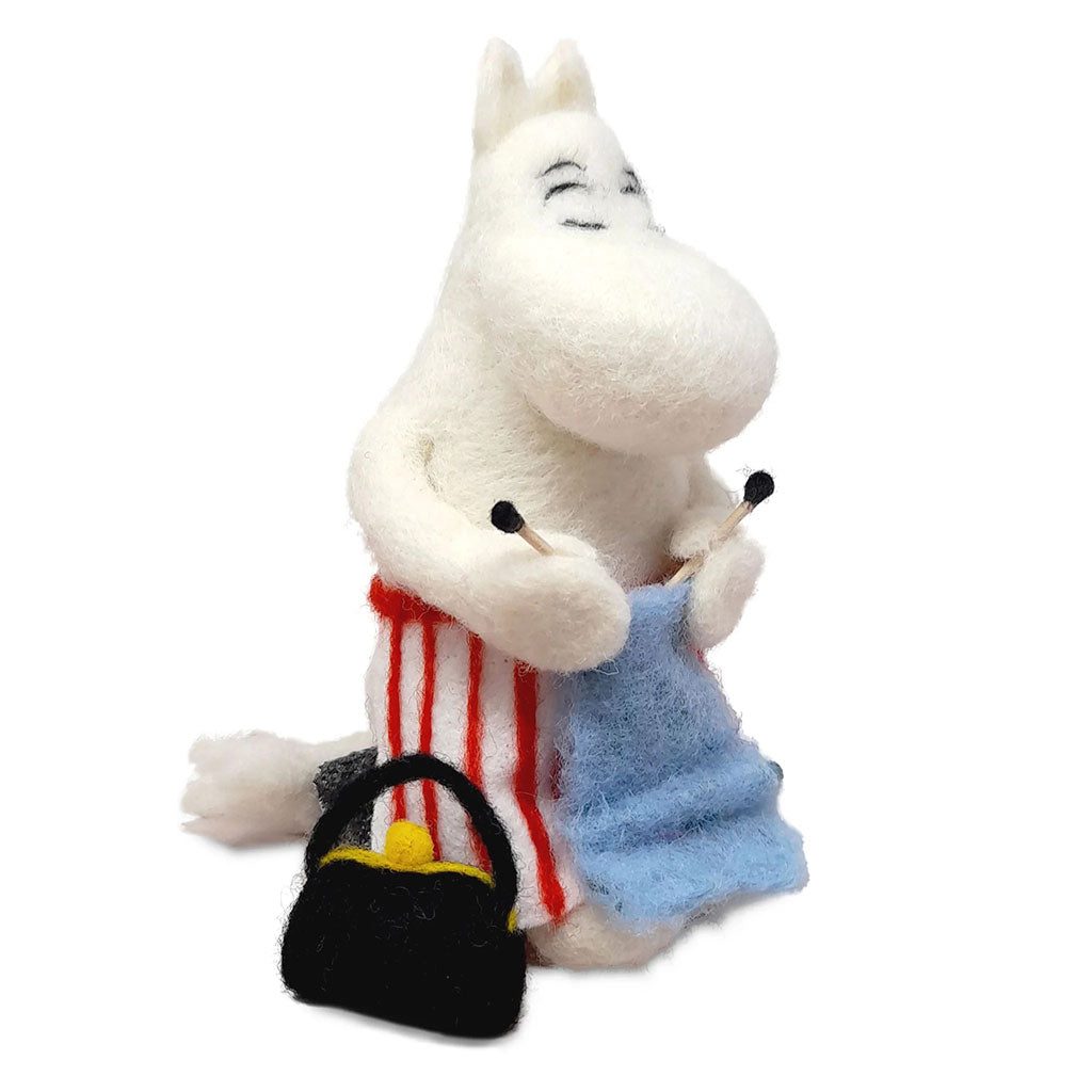 3D Needle Felting Kit Moominmamma Knitting - The Crafty Kit Company | Moomin Shop United States