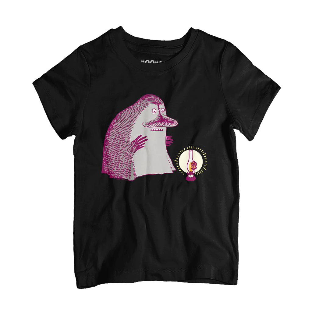 The Groke Spooky Lamp Light Kids T-Shirt