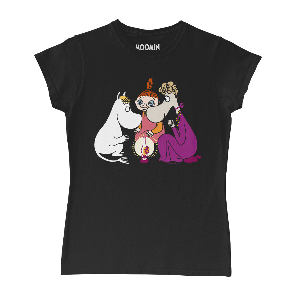 Snorkmaiden Primadonna & Mymble By The Lamp Light Women's T-Shirt